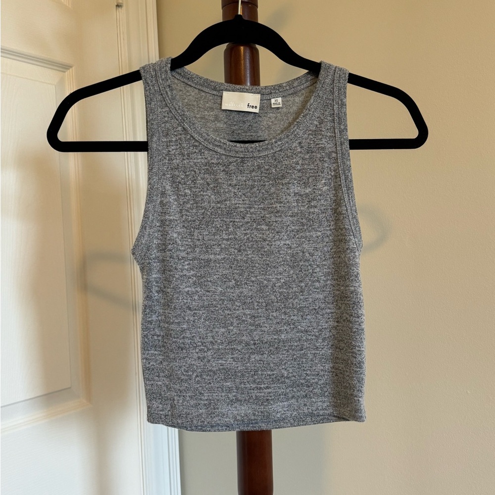 Aritzia (Wilfred Free) Winberg Tank - Size XS - Heather Grey
